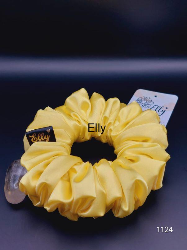 Žluté odstíny scrunchies