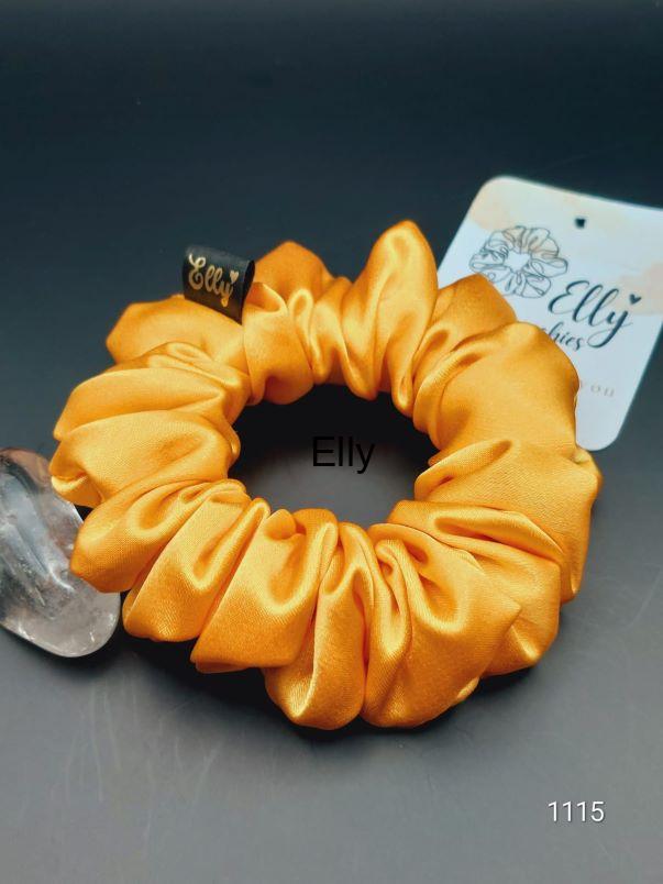 Žluté odstíny scrunchies