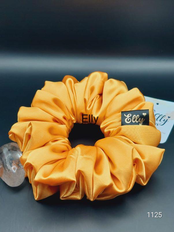 Žluté odstíny scrunchies