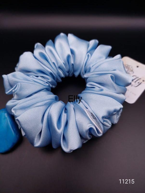 Modré odstíny scrunchies