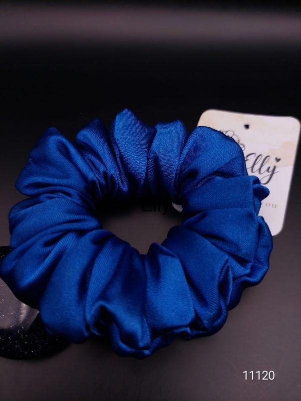 Modré odstíny scrunchies