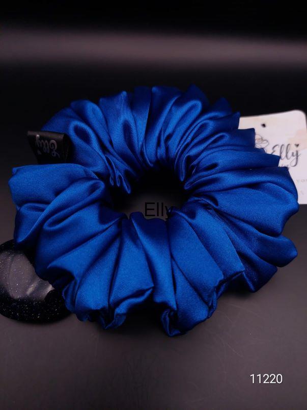 Modré odstíny scrunchies