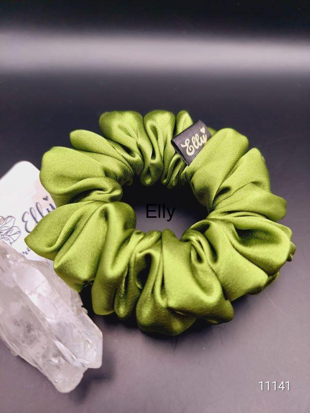 Zelené odstíny scrunchies