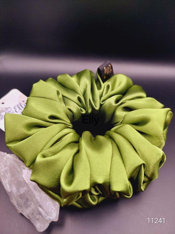 Zelené odstíny scrunchies