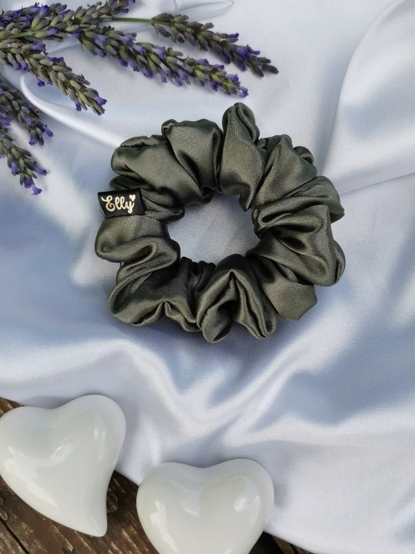 Zelené odstíny scrunchies