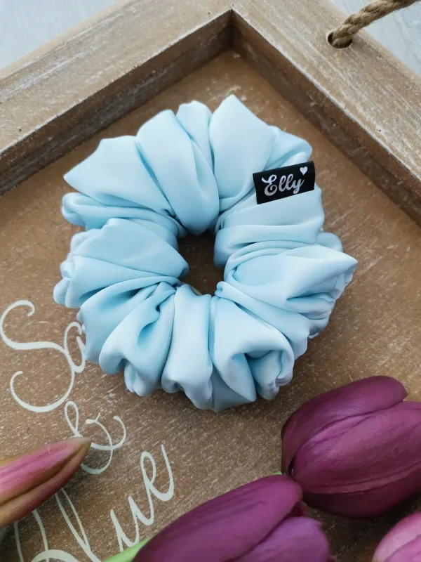 Silky baby blue