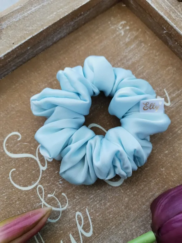 Silky baby blue