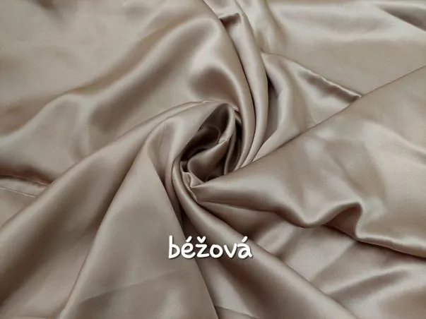 Hedvábná béžová