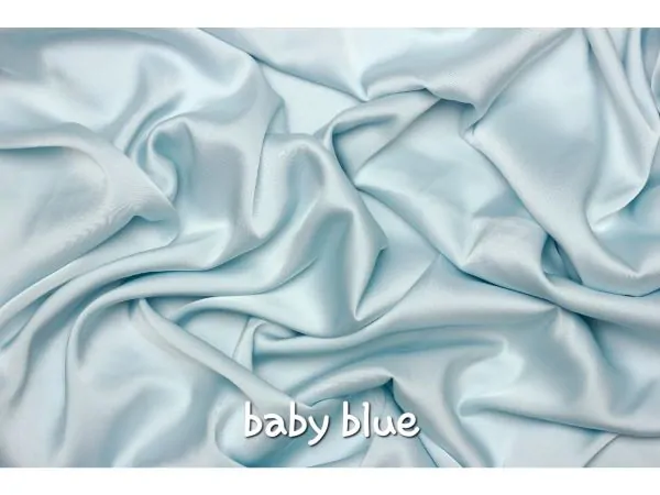 Silky baby blue