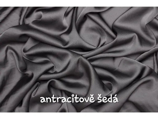 Silky antracit šedá