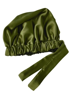 Bonnet na spaní - olivový