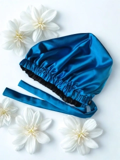 Bonnet na spaní - modrý