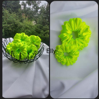 Neonové scrunchies